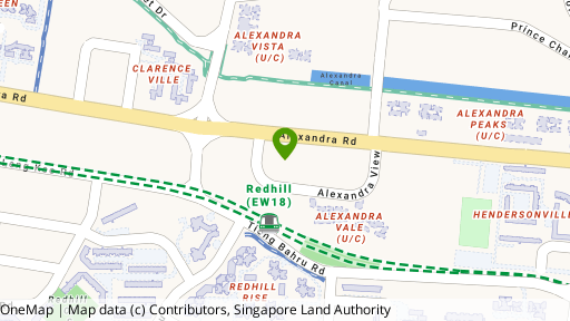 Map showing the location of Ascentia Sky