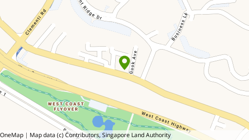 Map showing the location of 382B Pasir Panjang Road