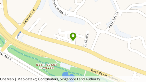 Map showing the location of Sunny Vale