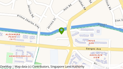 Map showing the location of Domain 21