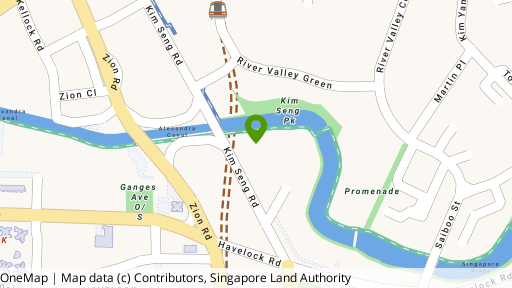 Map showing the location of Mirage Tower