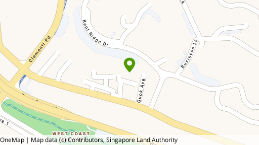 Map showing the location of Pasir Panjang Court