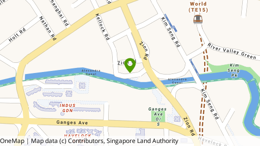 Map showing the location of Zenith
