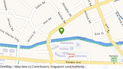 Map showing the location of Fraser Suites