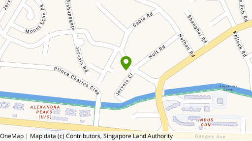 Map showing the location of Goldhill Mansion (Terminated)
