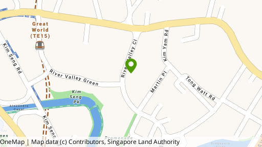Map showing the location of Starlight Suites