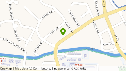 Map showing the location of Chiap Chuan Building