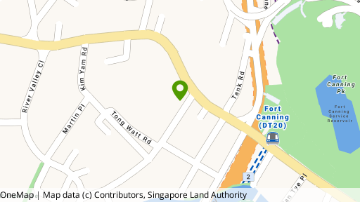 Map showing the location of 9B Mohamed Sultan Road
