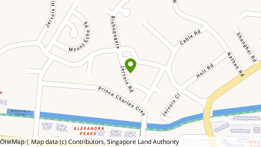 Map showing the location of 38 Jervois