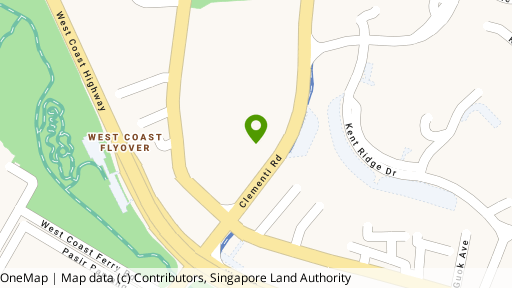 Map showing the location of Clementi Warehouse (Terminated)