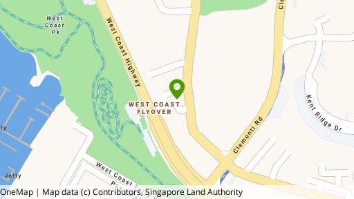Map showing the location of Westside 33