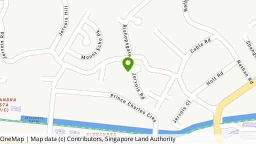 Map showing the location of Jervois Regency