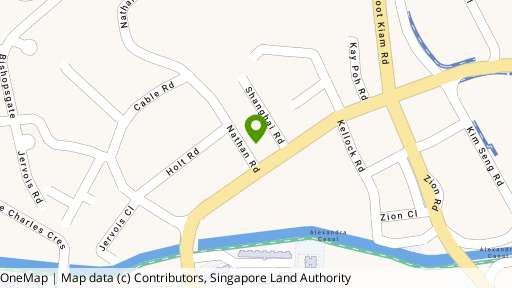 Map showing the location of Nathan Court (Terminated)
