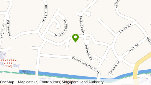 Map showing the location of Dormer Park