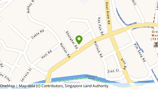 Map showing the location of Rv Edge