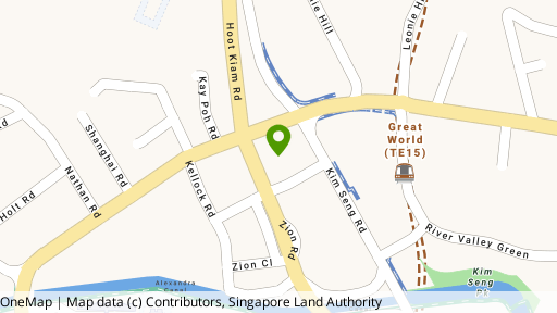 Map showing the location of Tiara