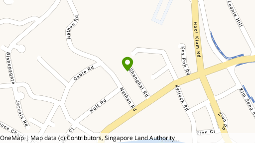 Map showing the location of Regency Lodge