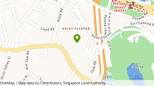 Map showing the location of Belle Vue Residences