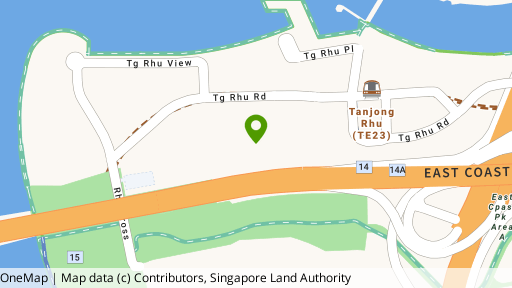 Map showing the location of Sanctuary Green