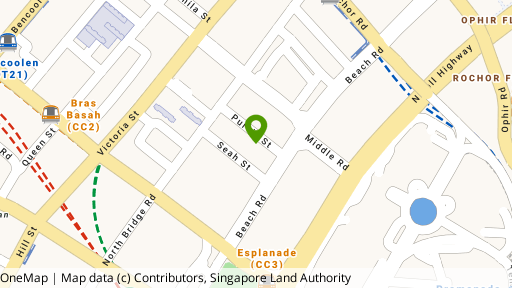 Map showing the location of An Chuan Building