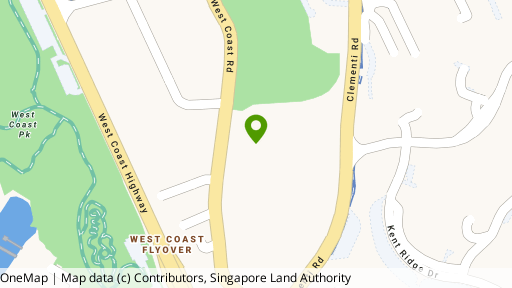 Map showing the location of Clementiwoods Condominium