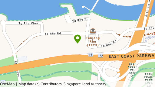 Map showing the location of Water Place