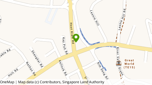 Map showing the location of Hoot Kiam Mansions