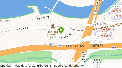 Map showing the location of Tanjong Ria Condominium