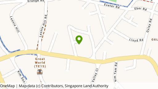Map showing the location of Airview Towers