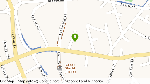 Map showing the location of Riveria Lodge (Terminated)