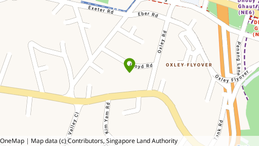 Map showing the location of The Botanic On Lloyd