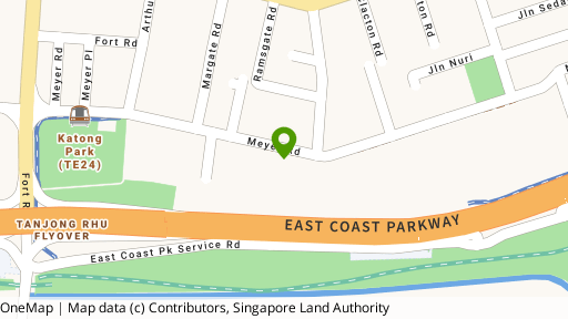 Map showing the location of Hawaii Tower