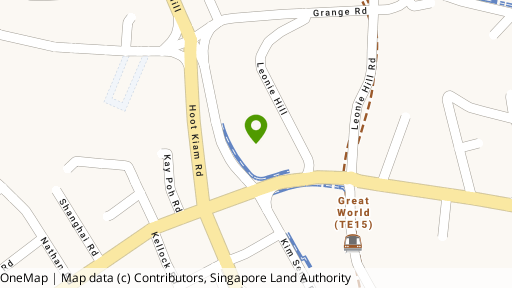 Map showing the location of Irwell Hill Residences