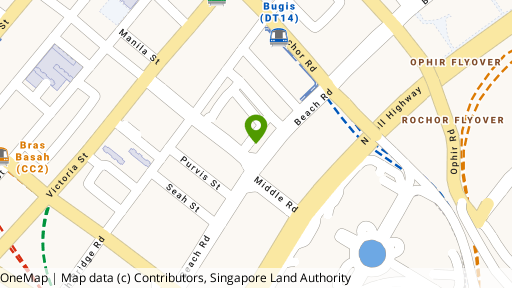 Map showing the location of 75BR