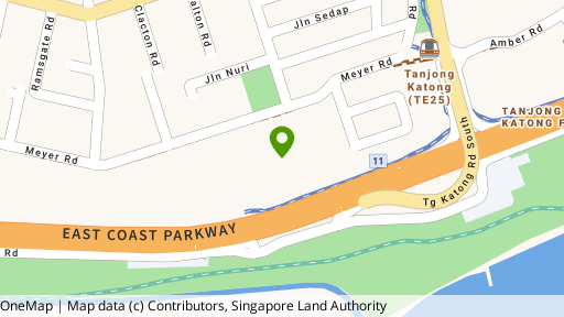 Map showing the location of The Makena