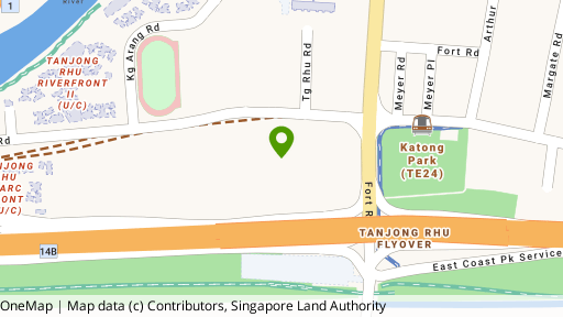 Map showing the location of The Waterside