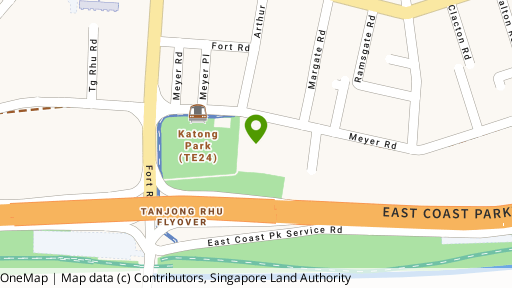 Map showing the location of The Belvedere