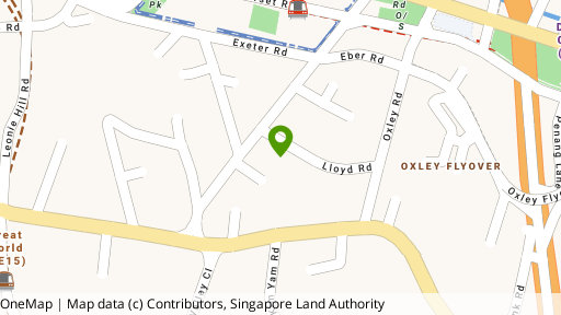 Map showing the location of Lloyd Sixtyfive