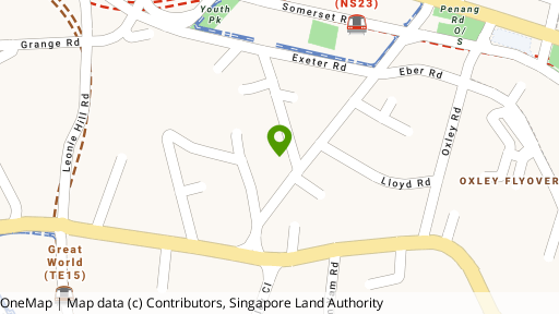 Map showing the location of The Abode At Devonshire