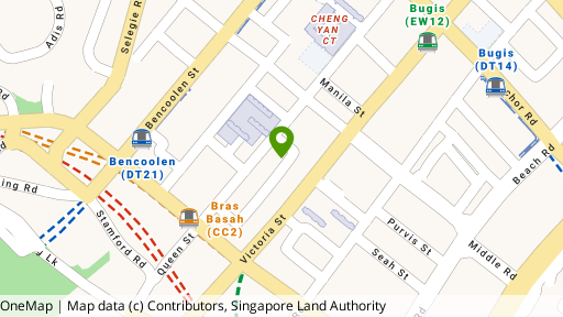 Map showing the location of Tan Chong Tower