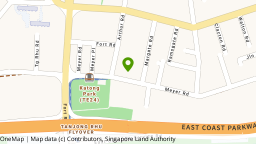 Map showing the location of Equatorial Apartments