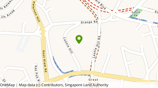 Map showing the location of Leonie Gardens