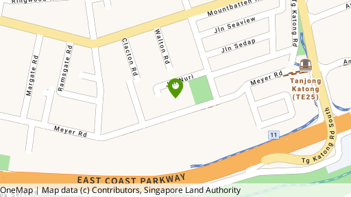 Map showing the location of MeyerHouse