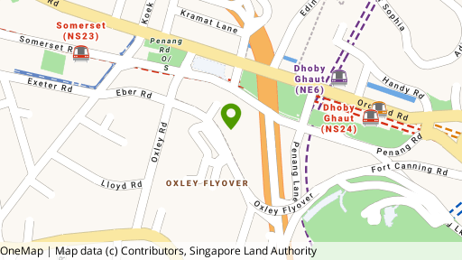 Map showing the location of Visioncrest