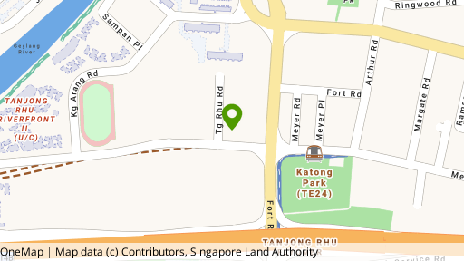 Map showing the location of The Line @ Tanjong Rhu
