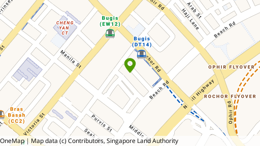 Map showing the location of Heritage Place