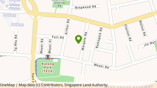 Map showing the location of Meier Suites