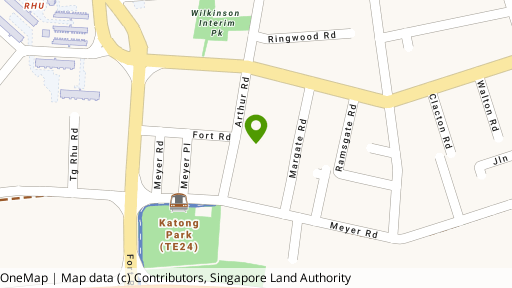 Map showing the location of Mia Place