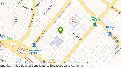 Map showing the location of GSM Building