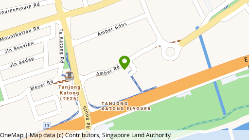 Map showing the location of Seaview Point